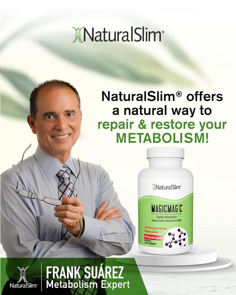 NaturalSlim ambiente relajado con producto en mesa de noche