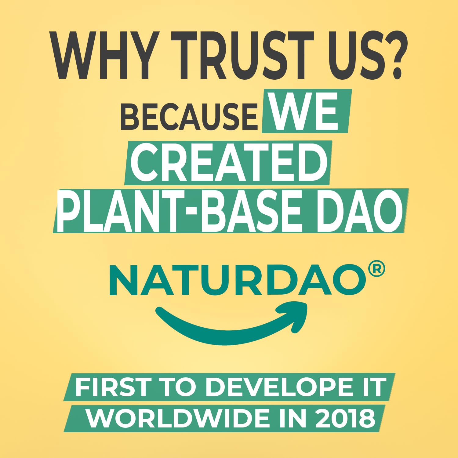 NATURDAO PLUS tableta sostenida en mano para mostrar tamaño y facilidad de toma