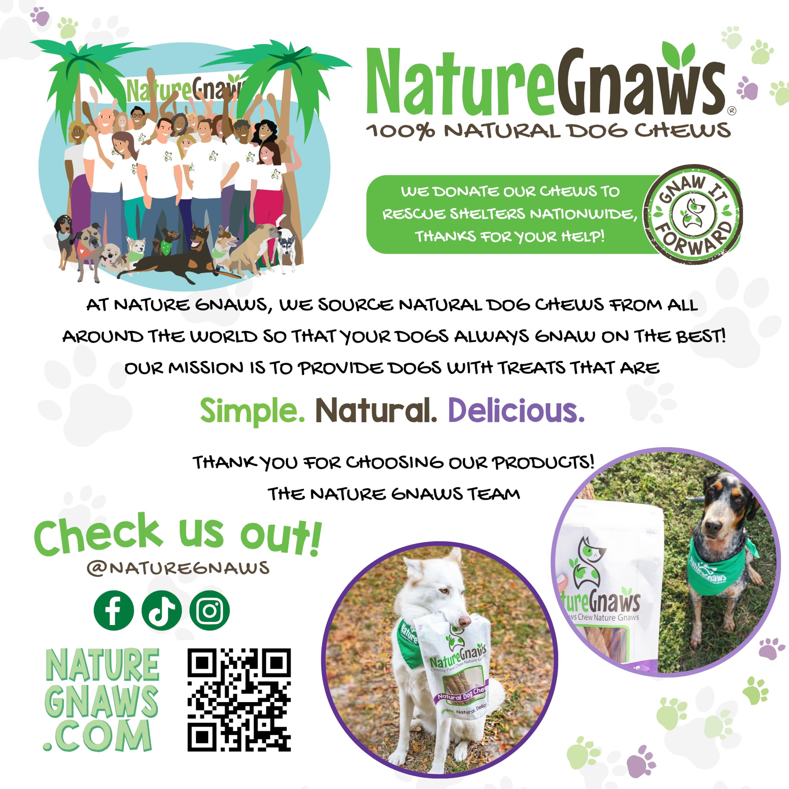 Nature Gnaws escena doméstica mostrando uso seguro y disfrute