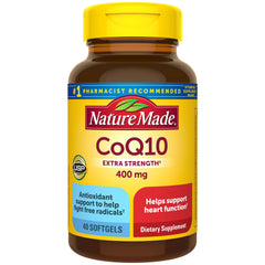 Nature Made frasco frontal mostrando 40 cápsulas y claridad de presentación