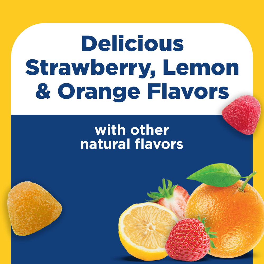 Nature Made ingredient label detail showing vitamins and omega-3s
