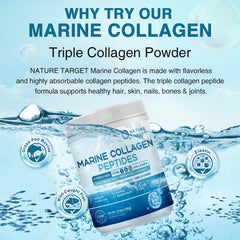 NATURE TARGET cuchara medidora incluida para dosificación precisa y práctica