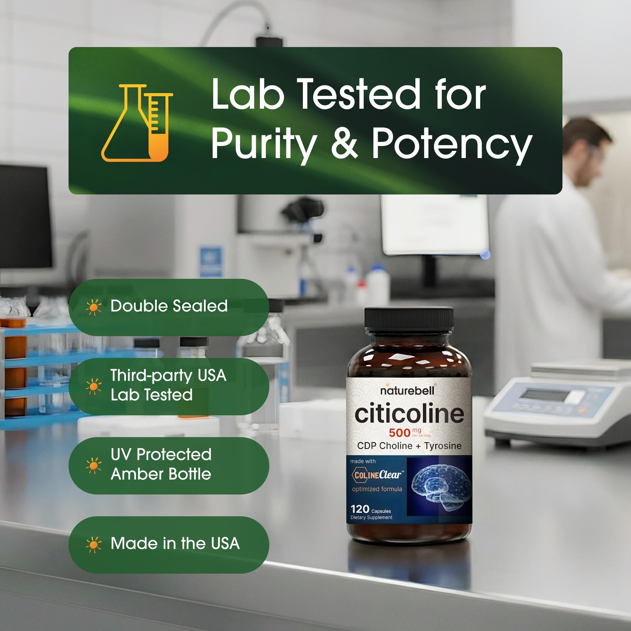 NatureBell etiqueta con información nutricional clara y lista de ingredientes
