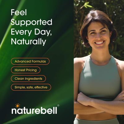 NatureBell coconut oil ingredient close-up showing source of fat for uptake