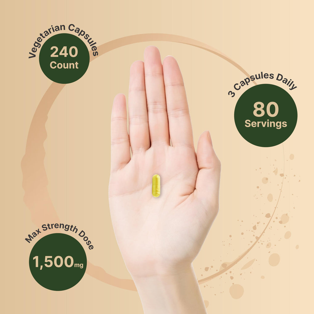 NatureBell persona sosteniendo cápsula, facilidad de toma y conveniencia