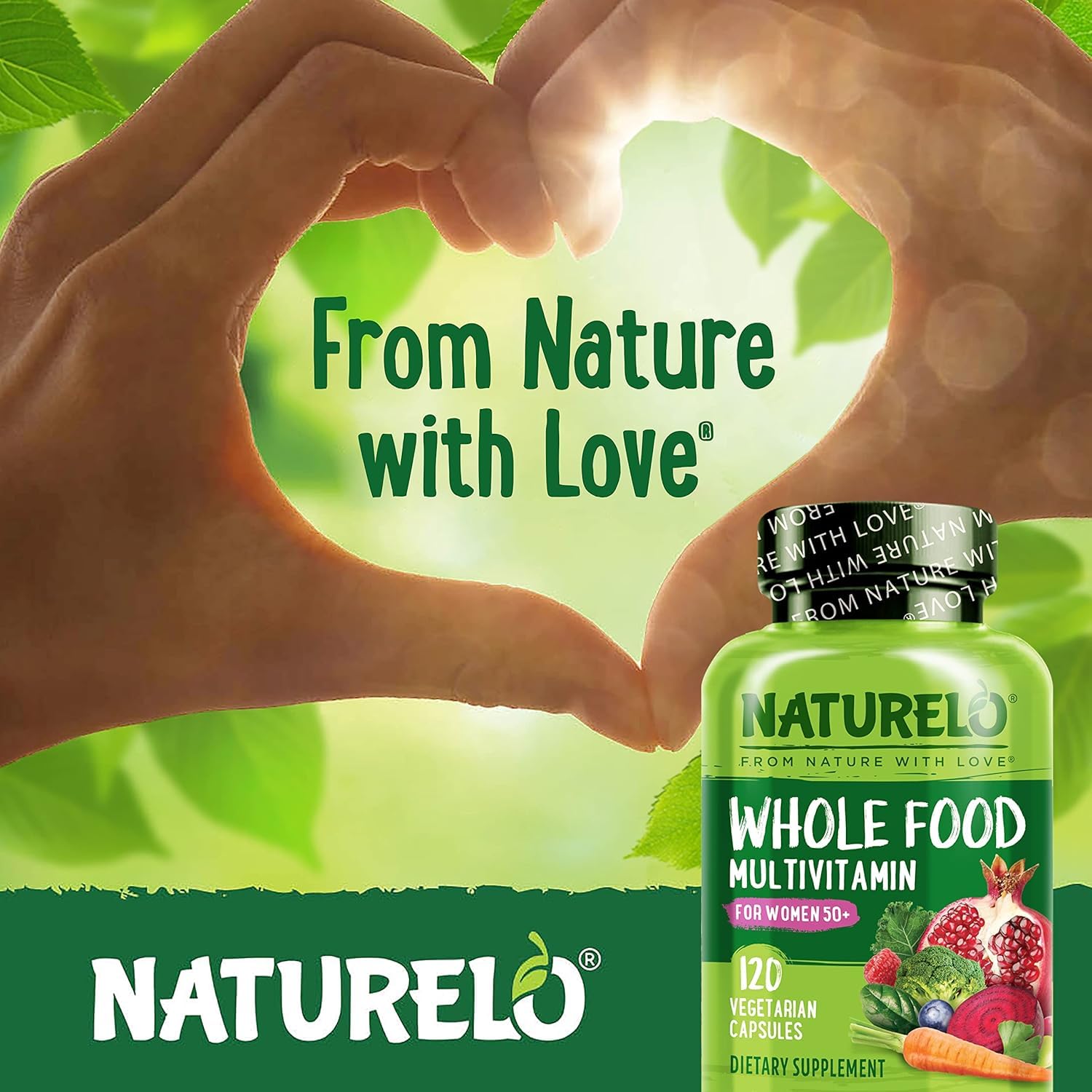NATURELO cierre de envase con seguridad y sello de calidad visible