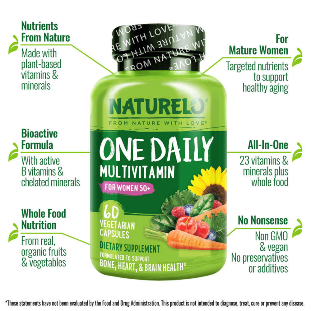 NATURELO detalle de etiqueta con lista de ingredientes bioactivos