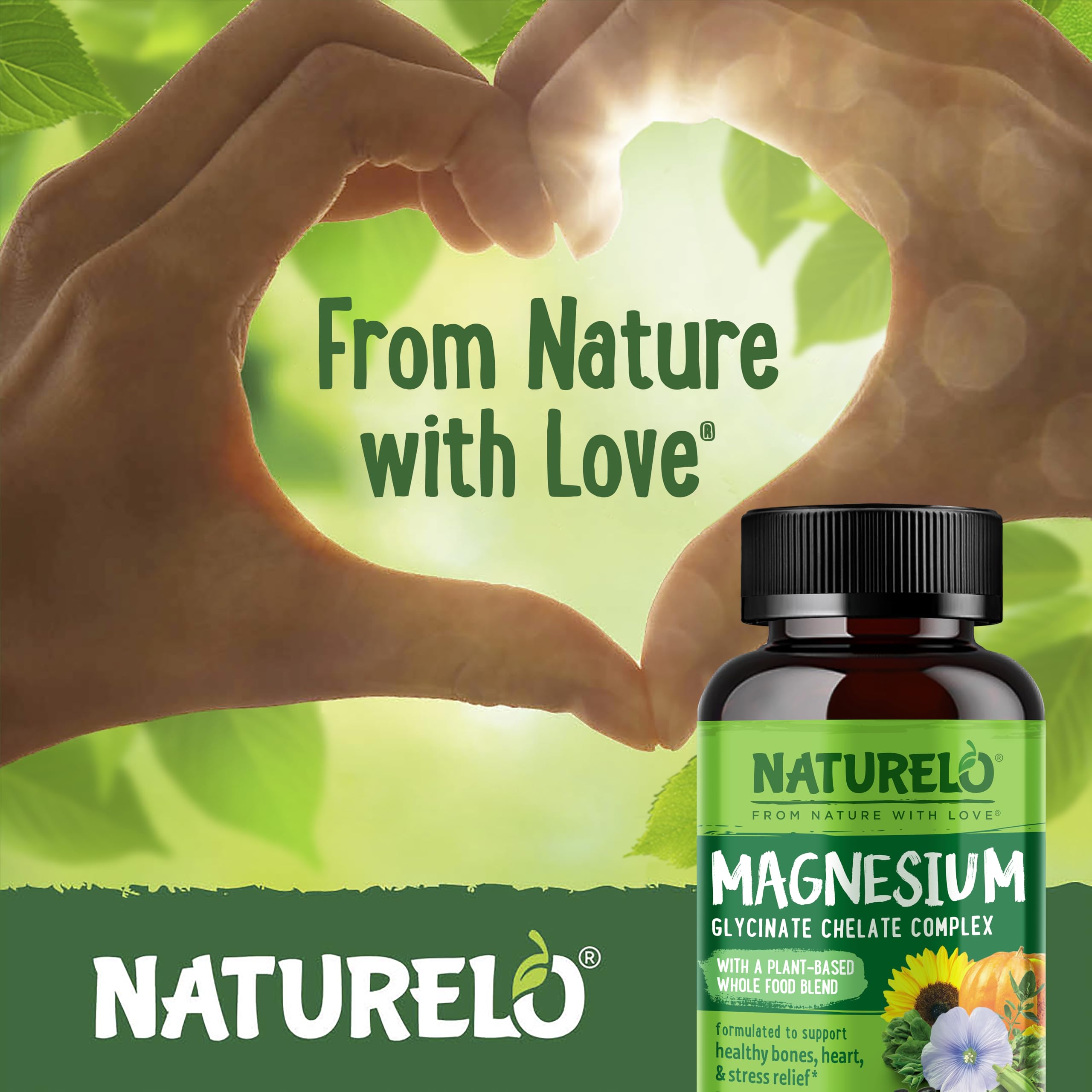 NATURELO etiqueta con ingredientes y claims limpios, confianza en calidad
