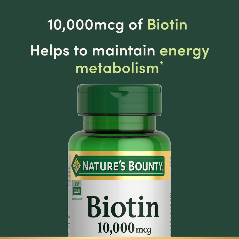 Nature's Bounty etiqueta con ingredientes y justificante de calidad