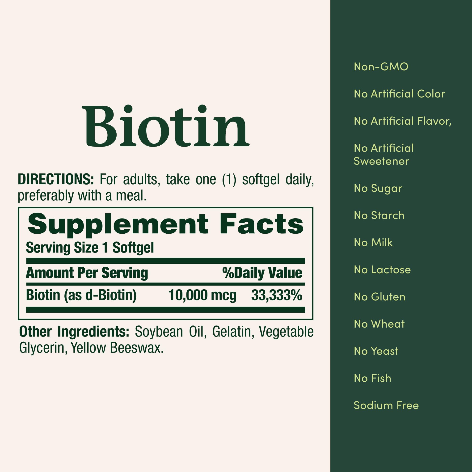 Nature's Bounty softgels integradas en rutina de belleza para cabello sano
