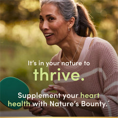 Nature's Bounty botella abierta con softgels para visualización del contenido