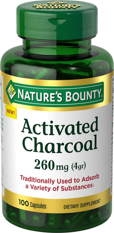 Nature's Bounty frasco delantero mostrando diseño y cantidad 100 cápsulas