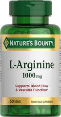 Nature's Bounty envase frontal mostrando 50 tabletas y dosis clara
