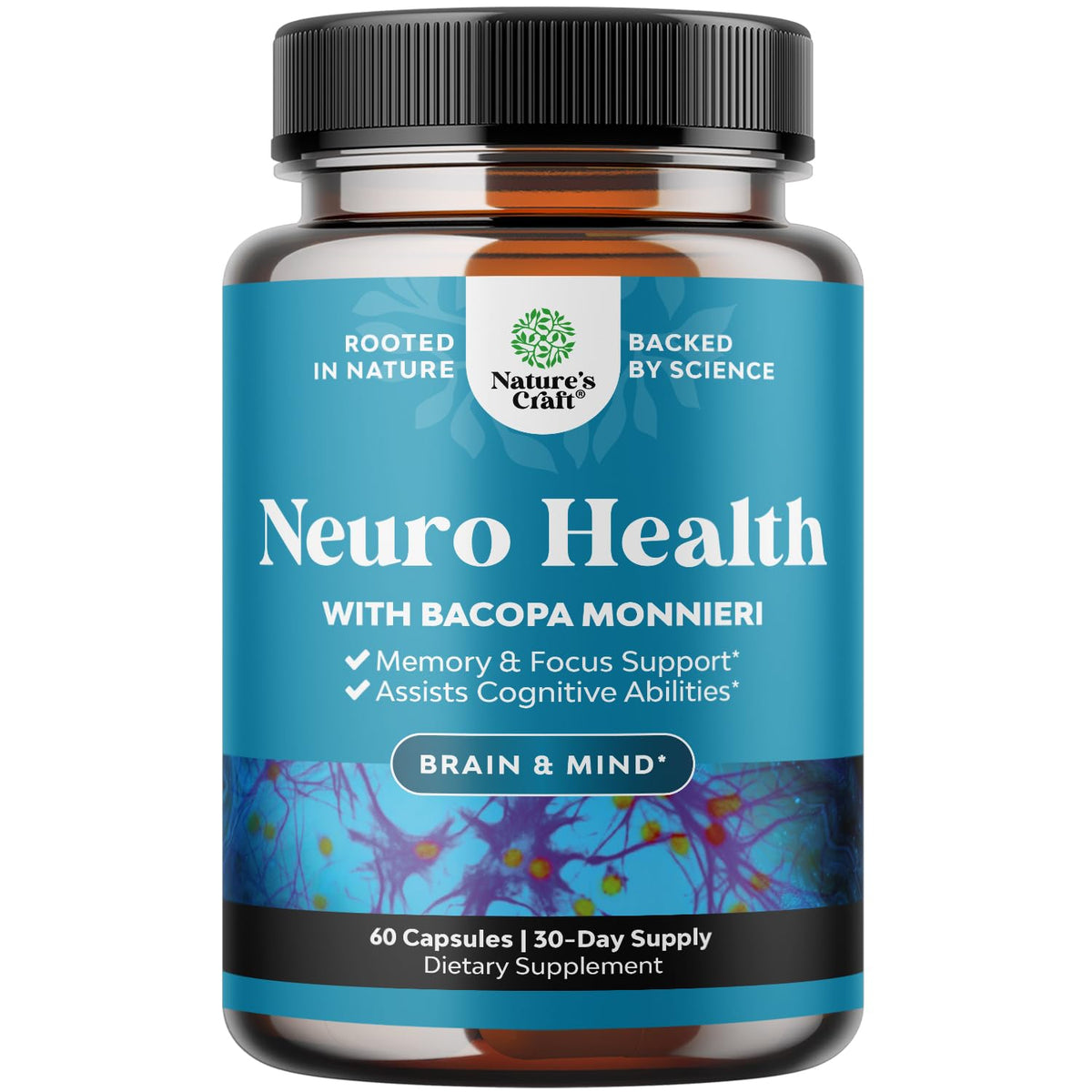 Natures Craft front label showing product name and benefits