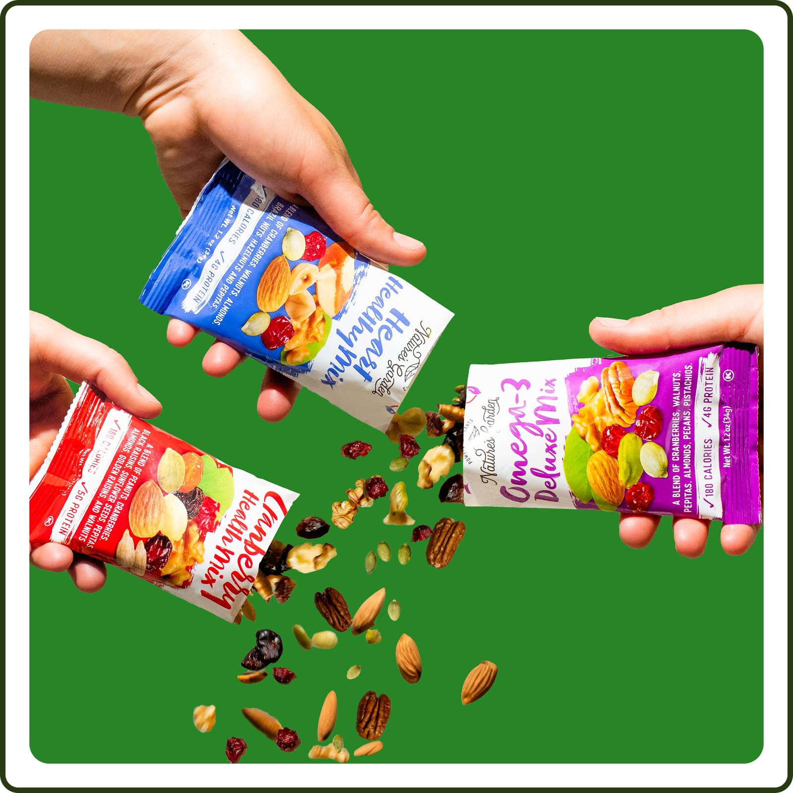 Nature's Garden escena de picnic con el producto mostrando uso al aire libre