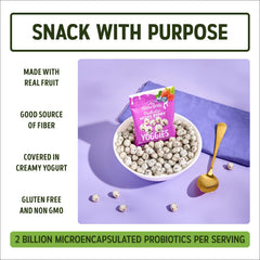 Nature's Garden primer plano de cobertura de yogurt cremosa, aporta suavidad y sabor