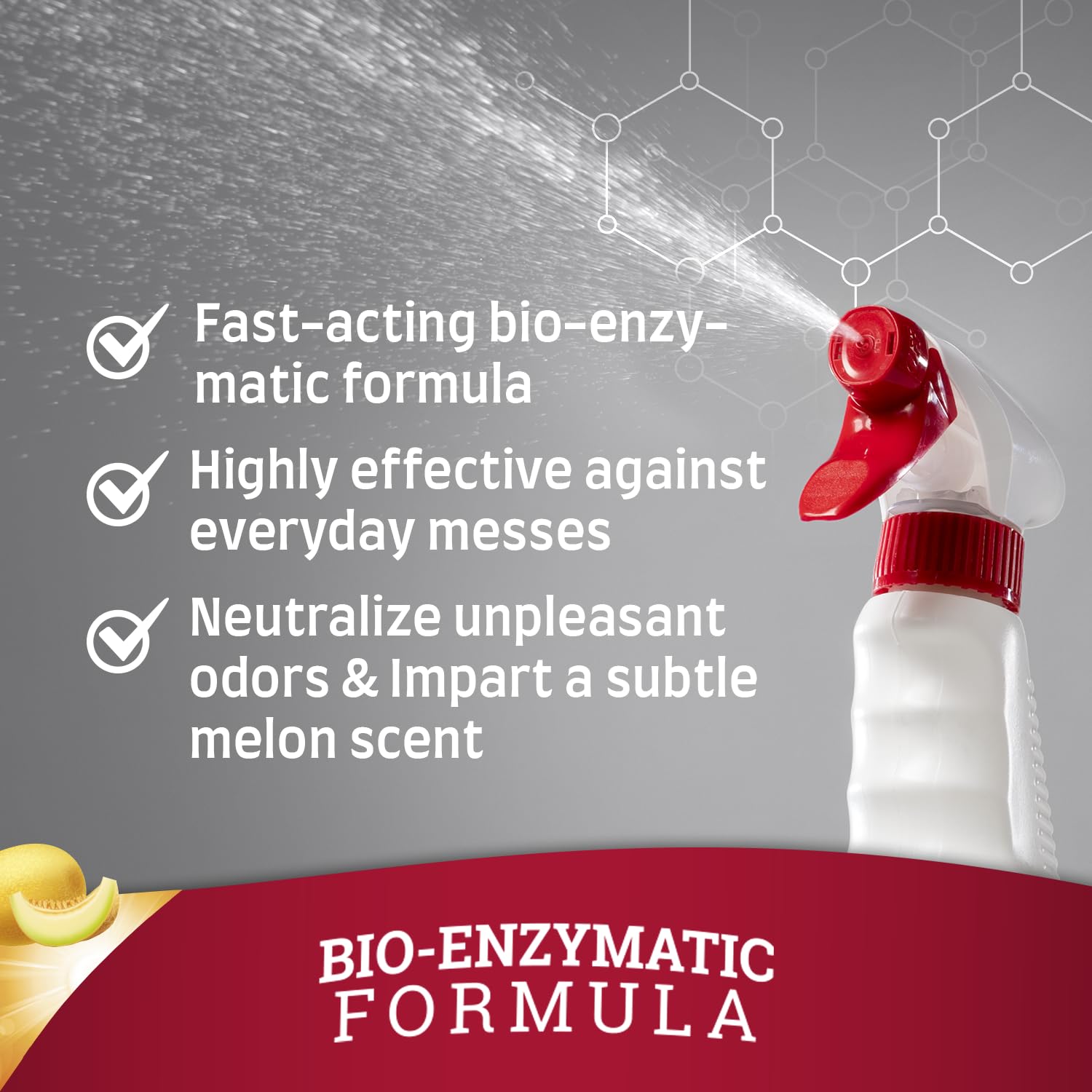 Nature's Miracle cleaning carpet in use removing pet stain effectively