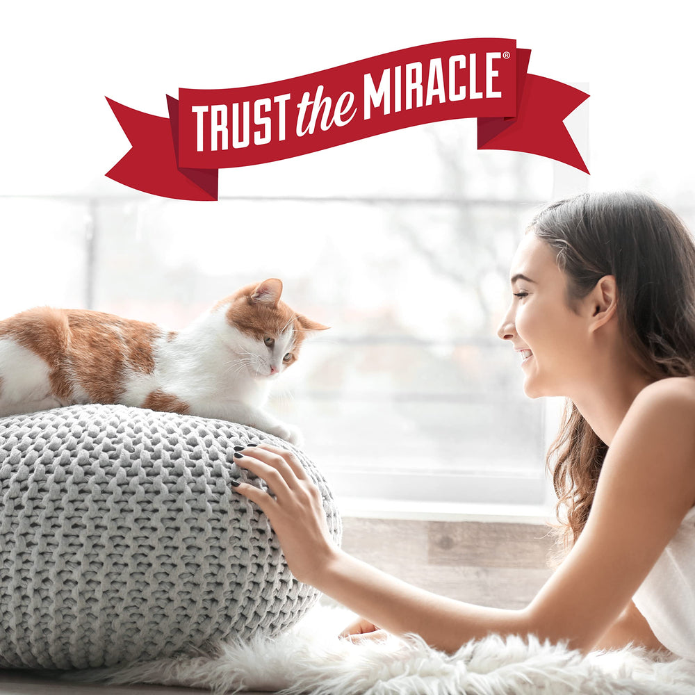 Nature's Miracle back label displaying directions and guarantee information
