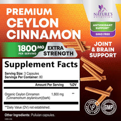 Nature's Nutrition cápsulas en mano para conveniencia y dosificación fácil