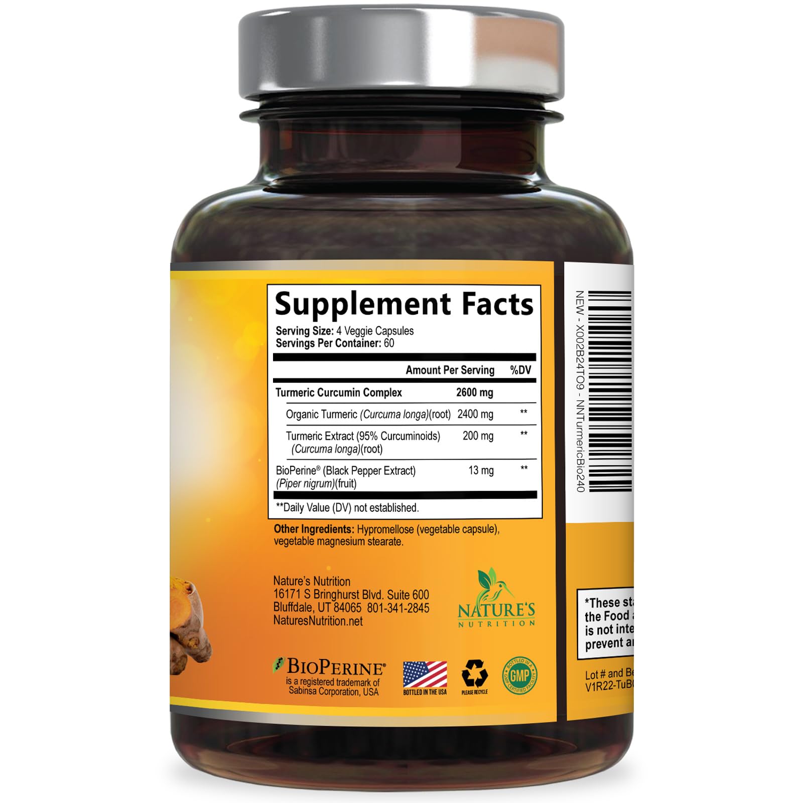 Nature's Nutrition producto en escena de estilo de vida y bienestar