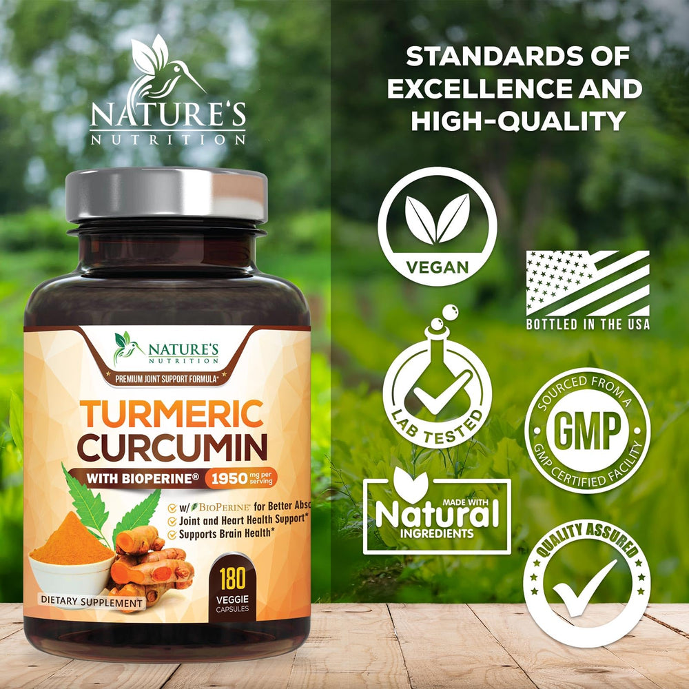 Nature's Nutrition open bottle with capsules spilling to show serving form
