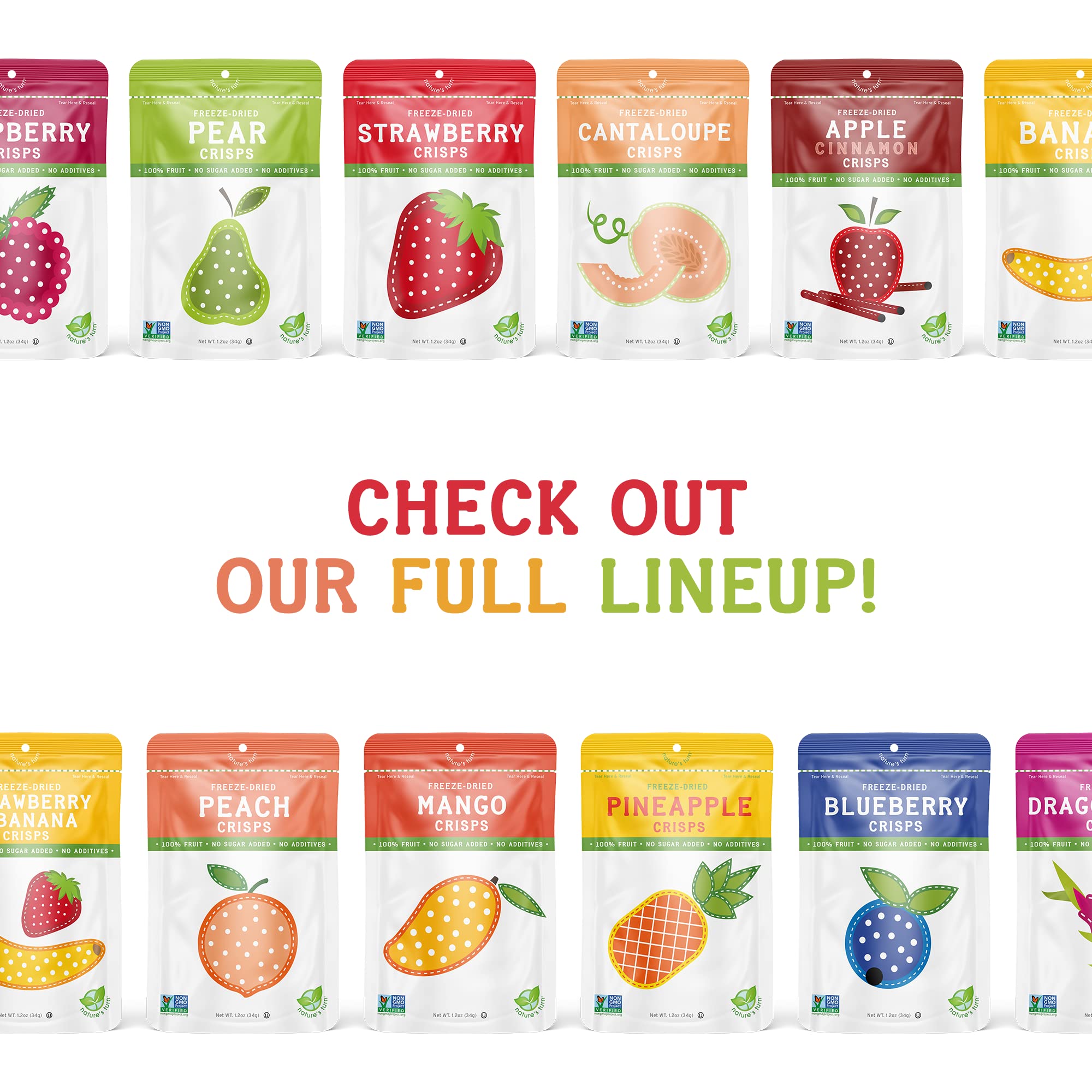 Nature's Turn familia disfrutando snacks saludables y felices