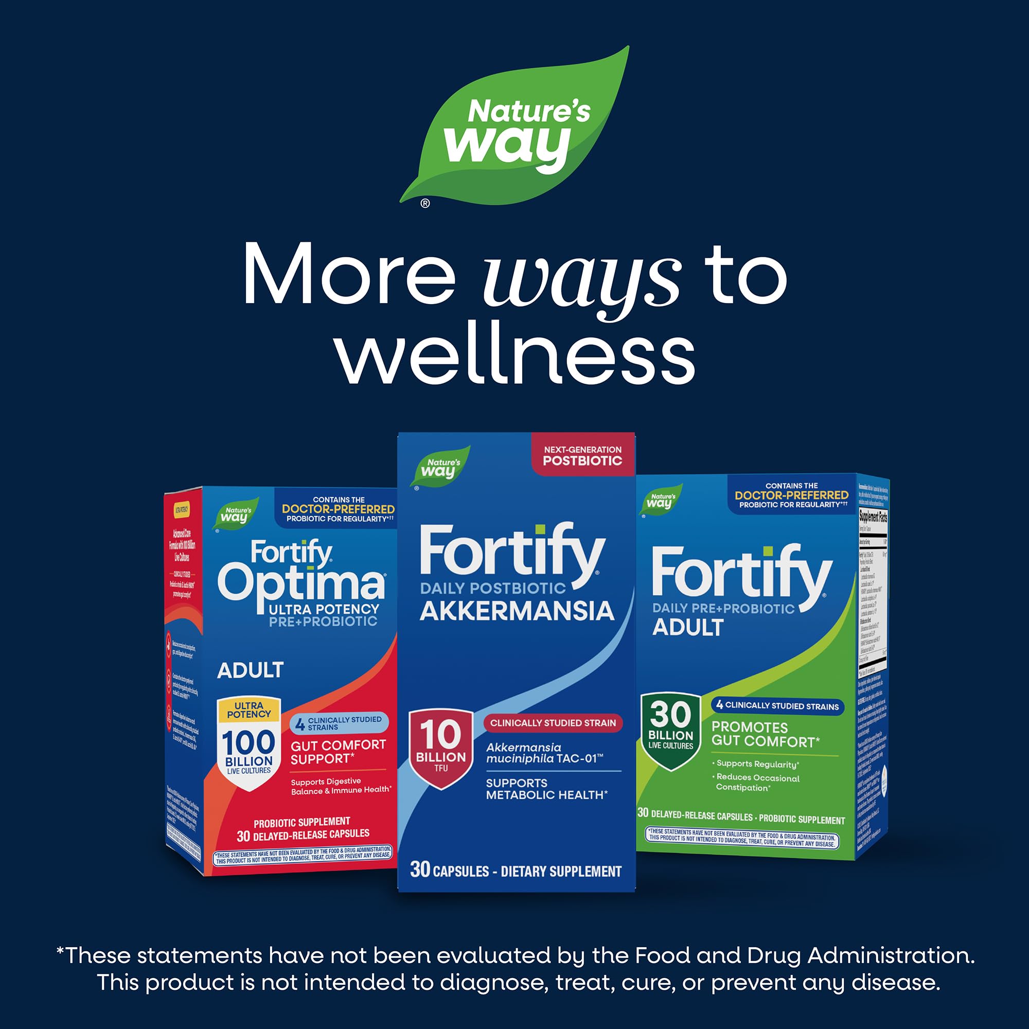 Nature's Way Fortify etiqueta legible con certificaciones Non-GMO y sin gluten