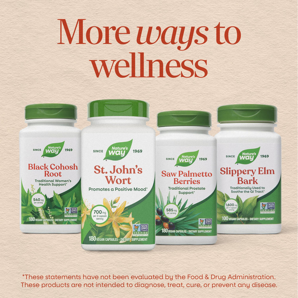 Nature's Way primer plano de cápsula vegana sin ingredientes animales