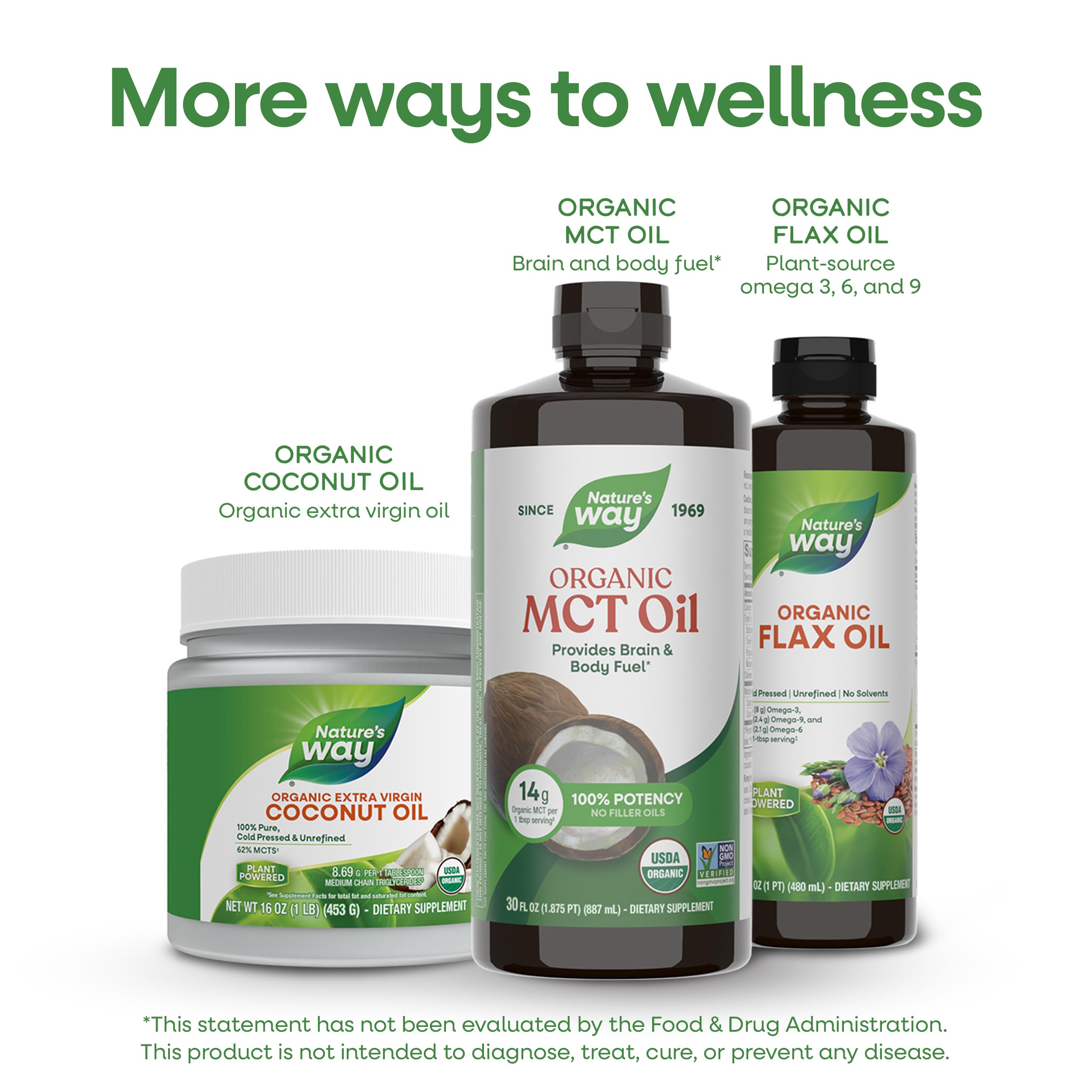 Nature's Way escena de cocina con producto integrado, apoyo a la rutina diaria