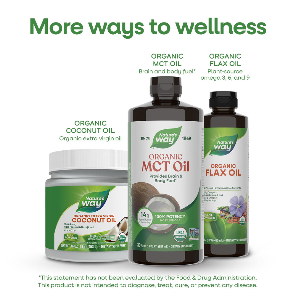 Nature's Way escena de cocina con producto integrado, apoyo a la rutina diaria