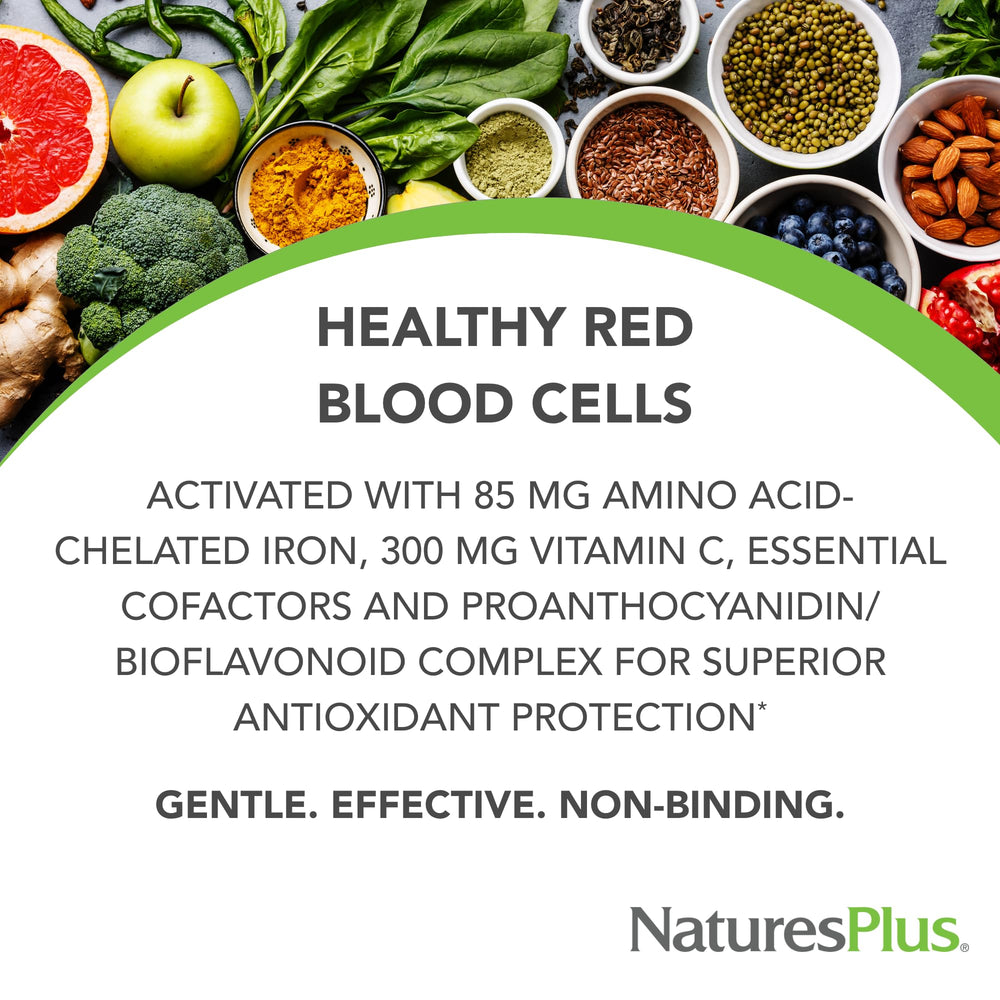 NaturesPlus softgel detalle de textura y diseño fácil de tragar