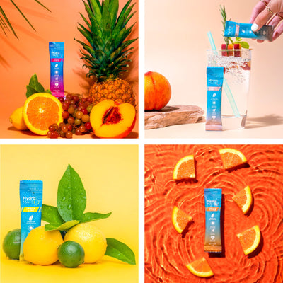 NatureWorks detalle de etiqueta con lista de electrolitos y vitaminas