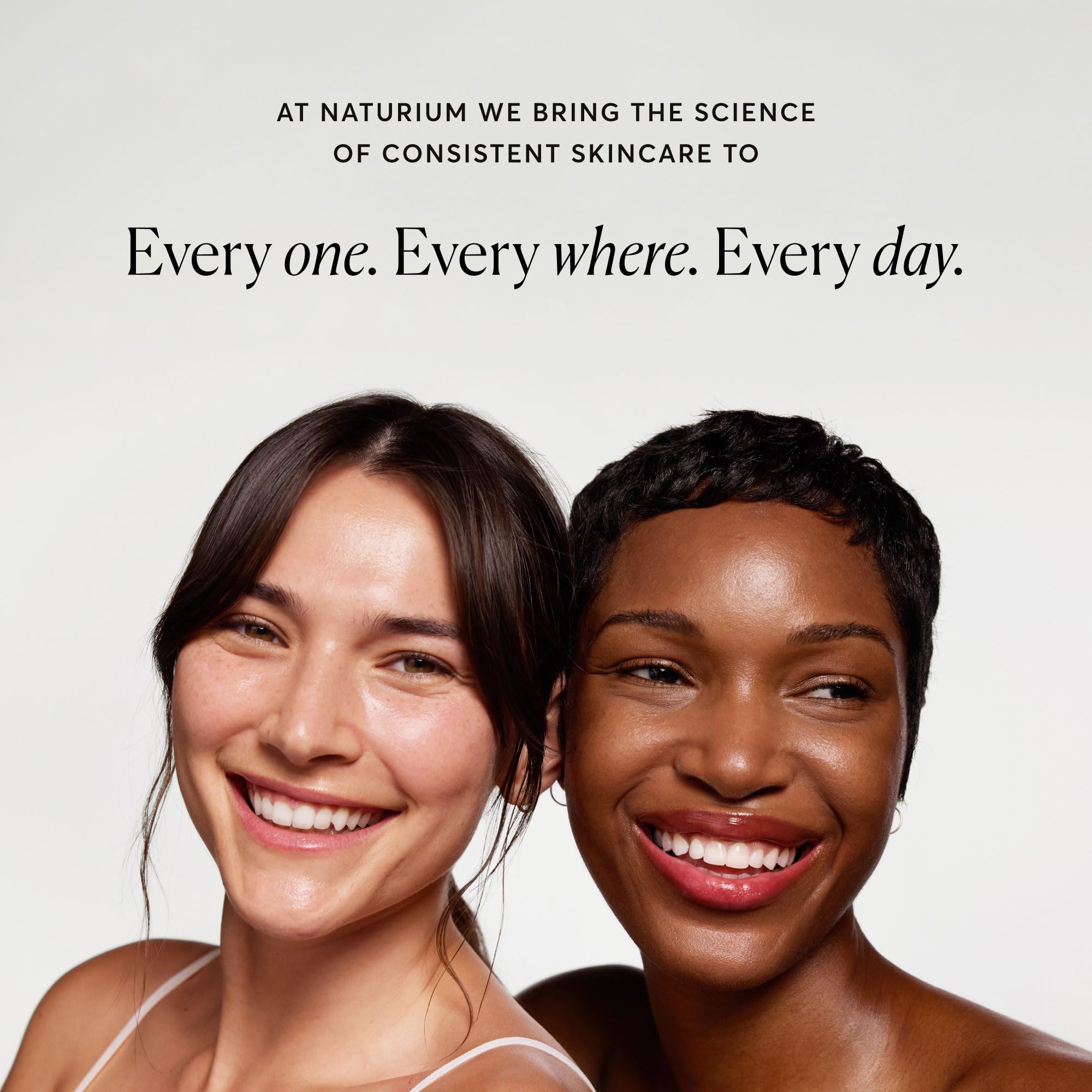 Naturium linseed and ferulic acid display highlighting nutrient-dense formula