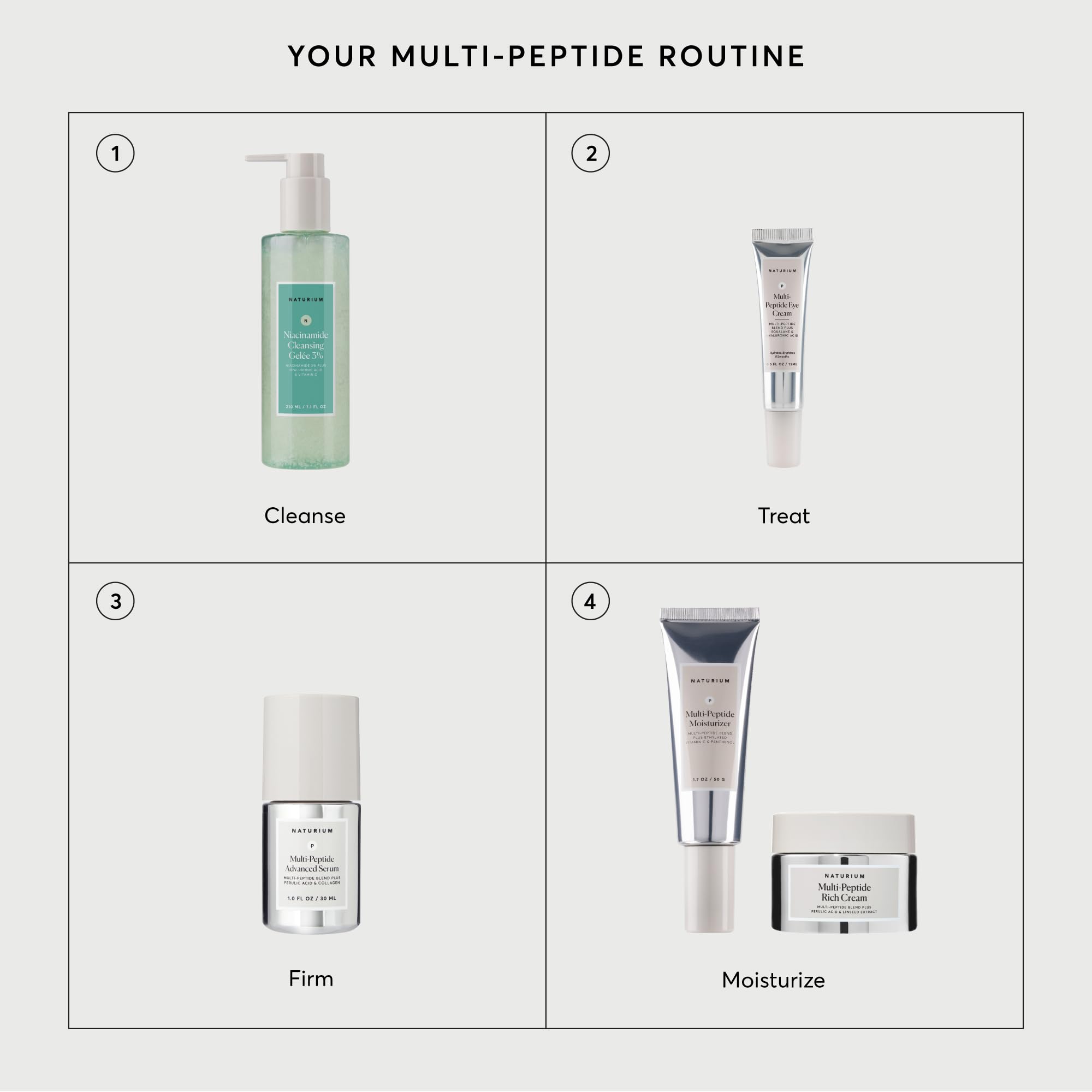 Naturium cream in bathroom lifstyle setting showing nightly routine use