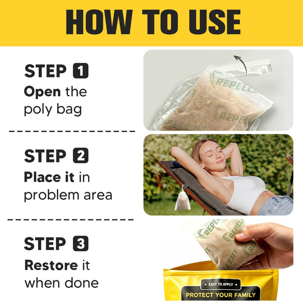 NCOPDFF bolsa situada en patio para protección contra mosquitos