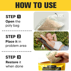 NCOPDFF bolsa situada en patio para protección contra mosquitos