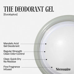 Nécessaire textura en gel mostrando consistencia ligera y absorción rápida