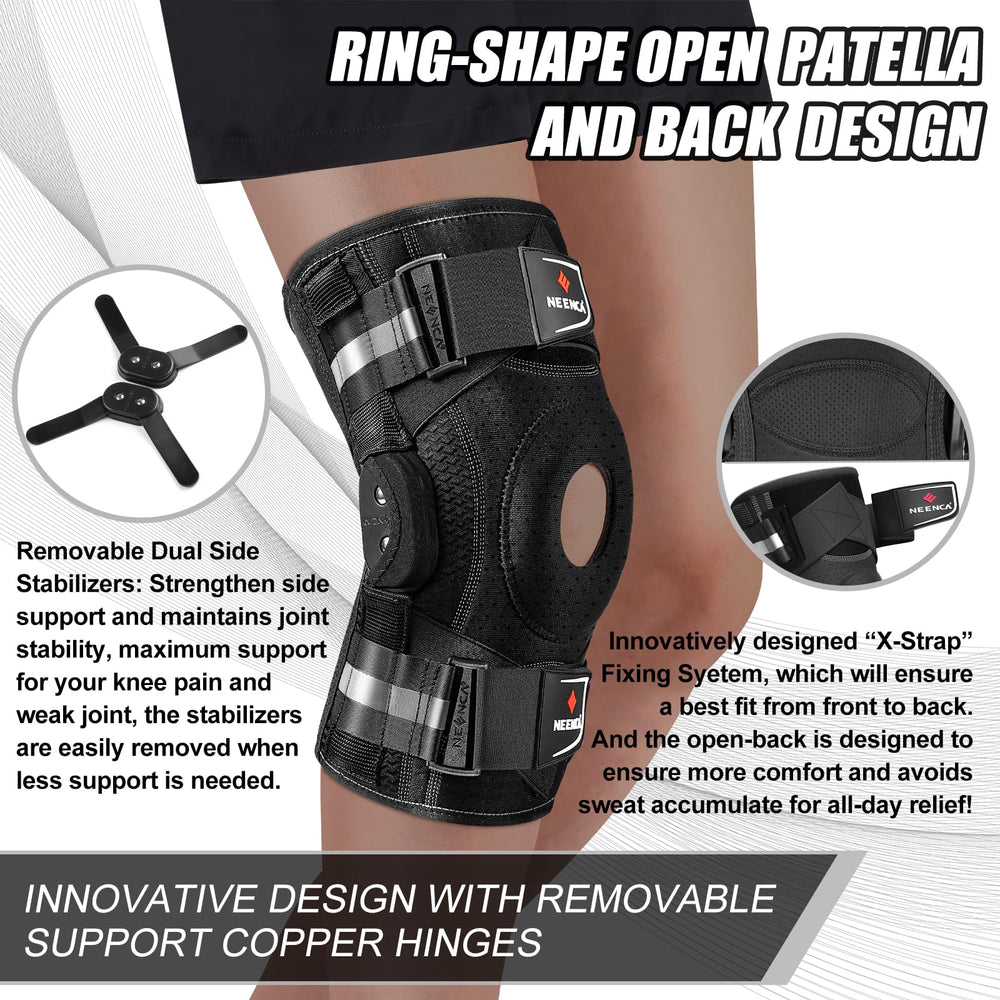 NEENCA backless ventilation fabric for cooler, more comfortable wear