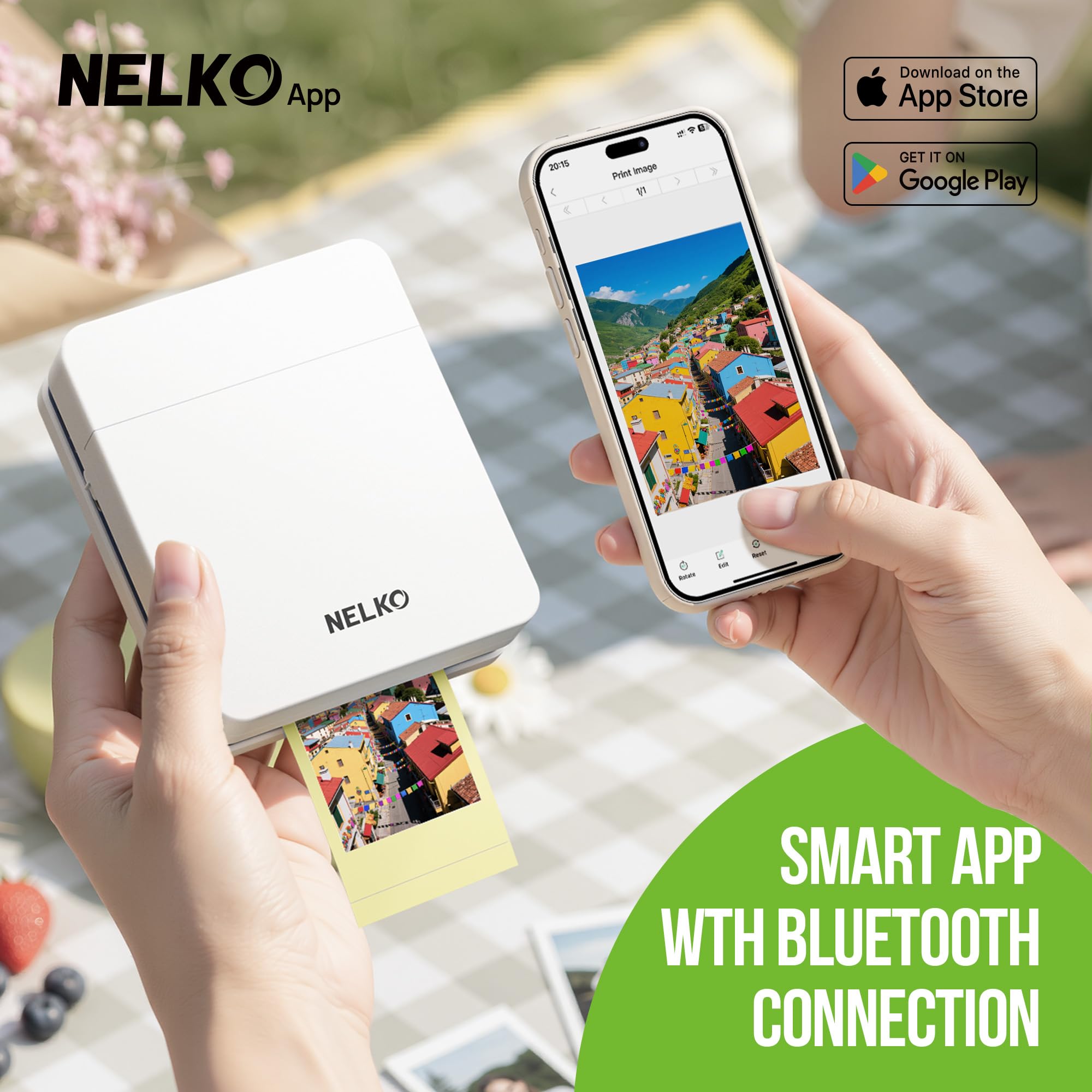 nelko pp01 side profile highlighting slim shape for easy packing benefit