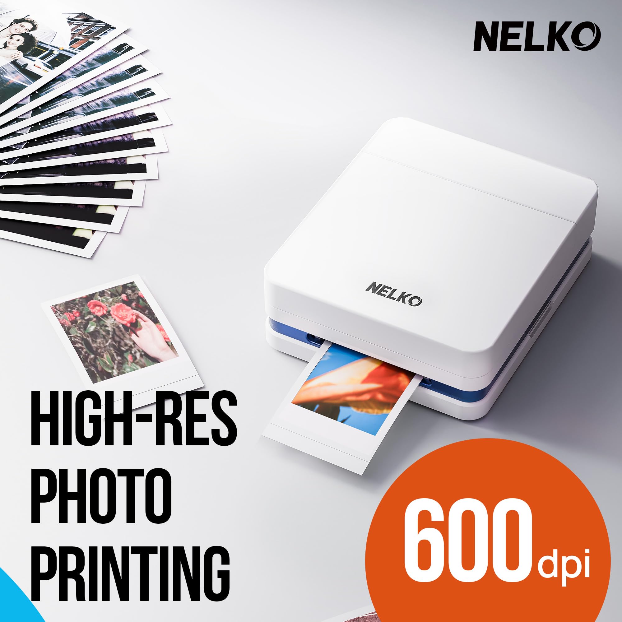 nelko print held in hand demonstrating fast 2x3 print output benefit
