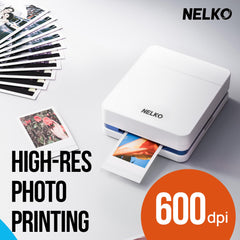 nelko print held in hand demonstrating fast 2x3 print output benefit