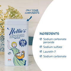 Nellie's measuring tablespoon demonstrating one-tablespoon-per-load savings