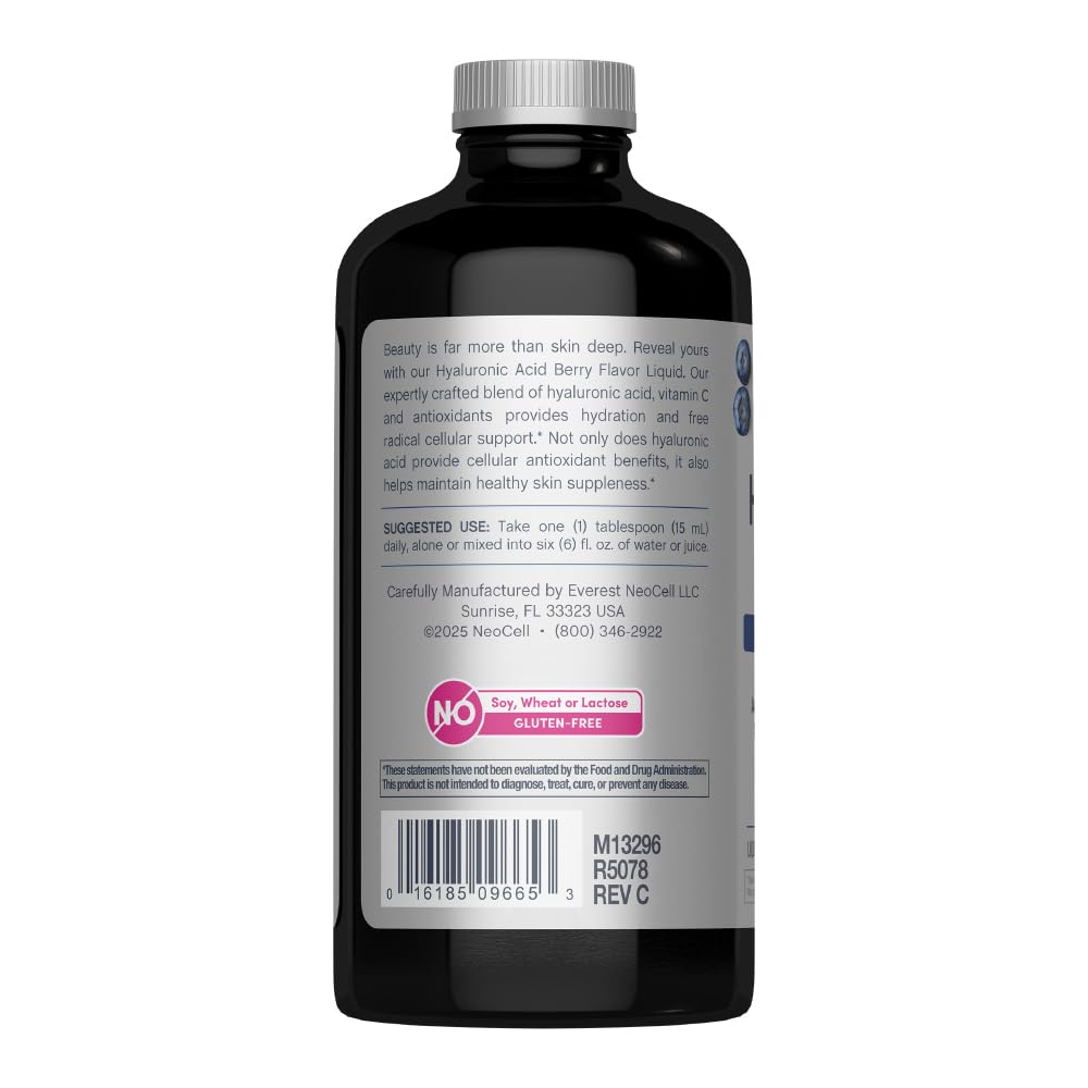 NeoCell etiqueta con lista de ingredientes y beneficios claros