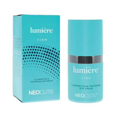 NEOCUTIS 15 ml next to a coin showing compact size and convenience