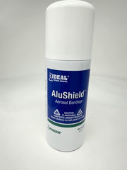 Neogen Ideal AluShield detalle de boquilla y textura del aerosol para aplicación precisa