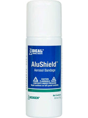 Neogen Ideal AluShield envase frontal mostrando etiqueta y tamaño práctico