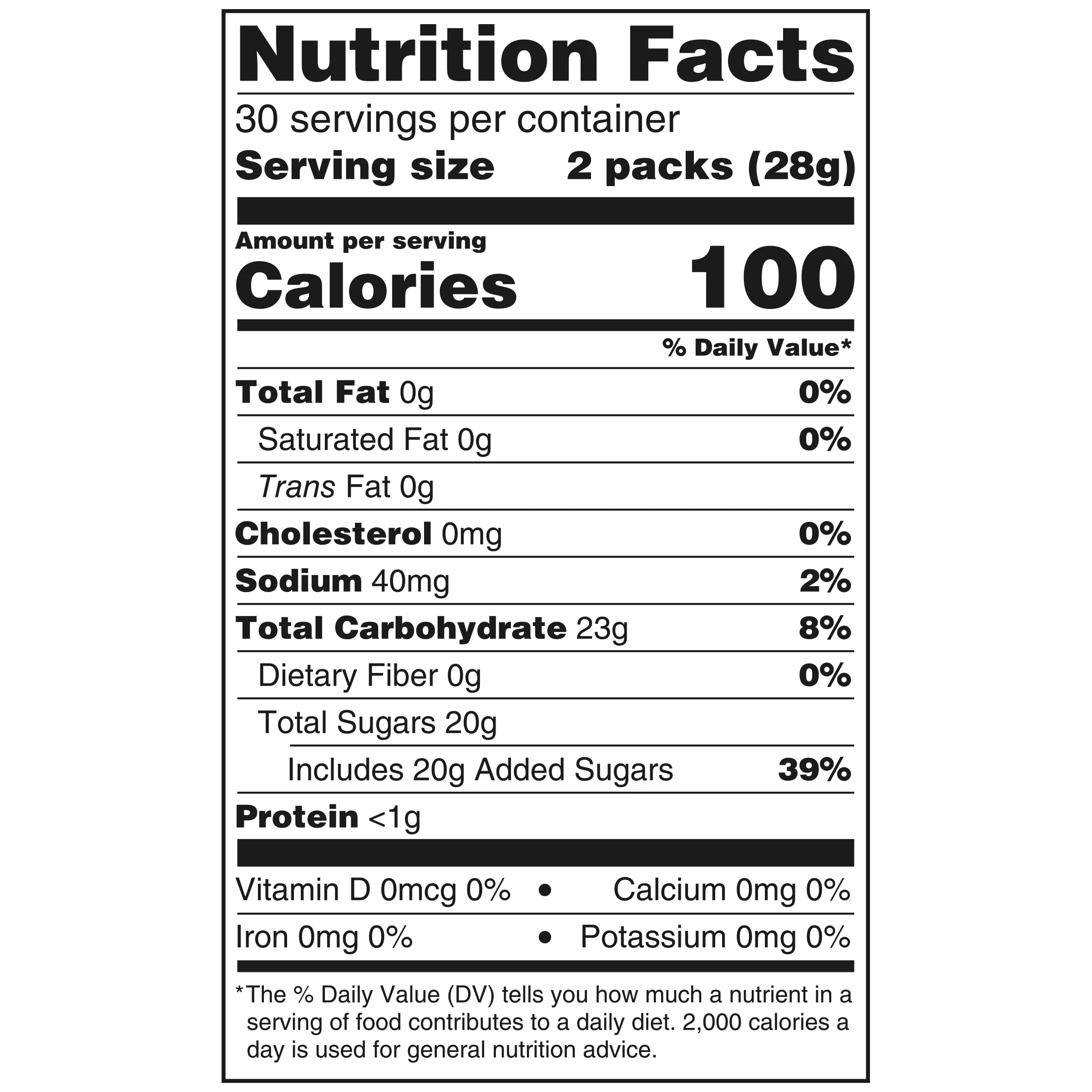 NERDS etiqueta nutricional enfocada para consultar ingredientes y alérgenos