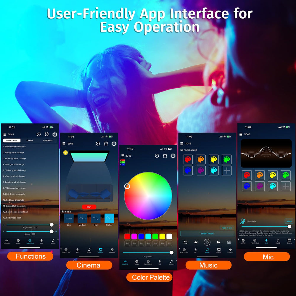 Neroupe creando fondo para streaming con colores constantes