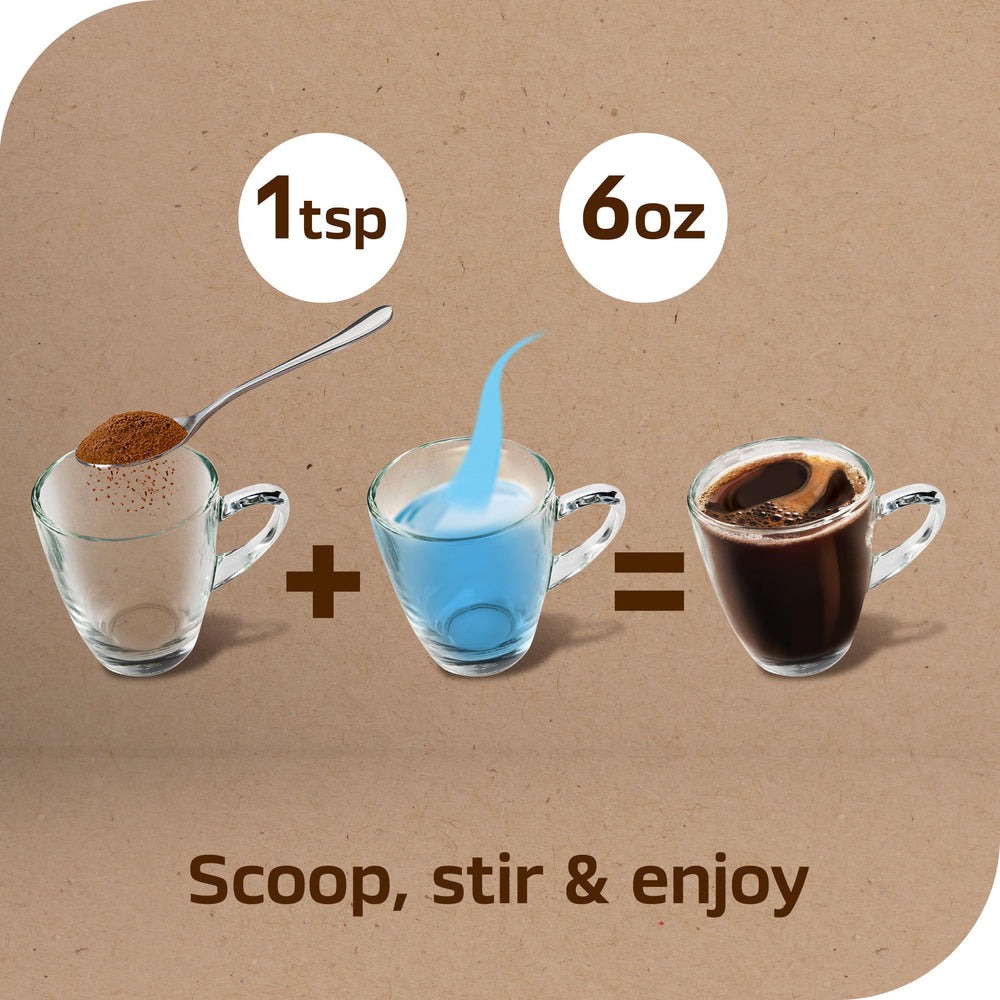 NESCAFÉ etiqueta del frasco en primer plano con información de tueste