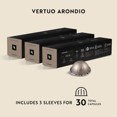 Nespresso taza Gran Lungo Arondio servida, disfrute prolongado